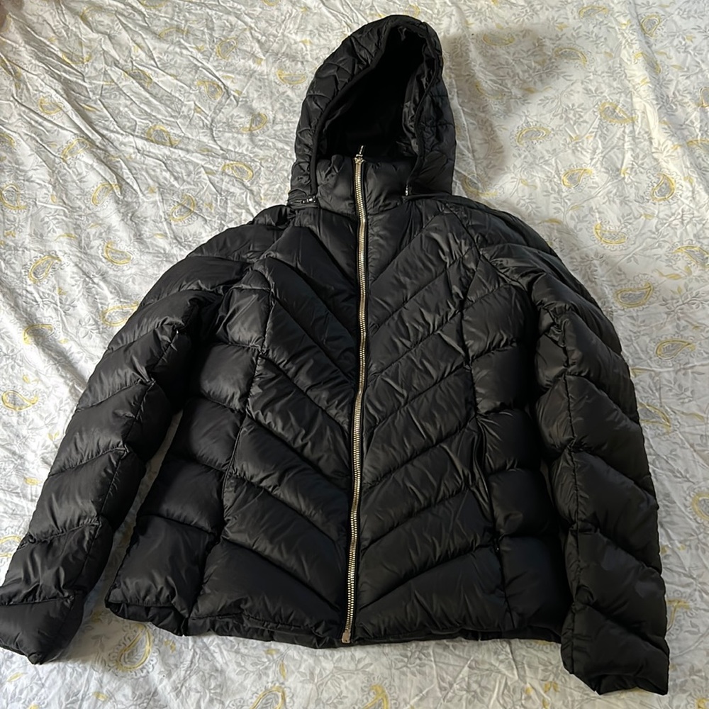 MICHAEL KORS hooded puffer jacket